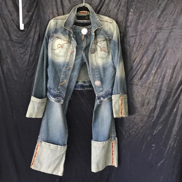 jean jacket and jeans set